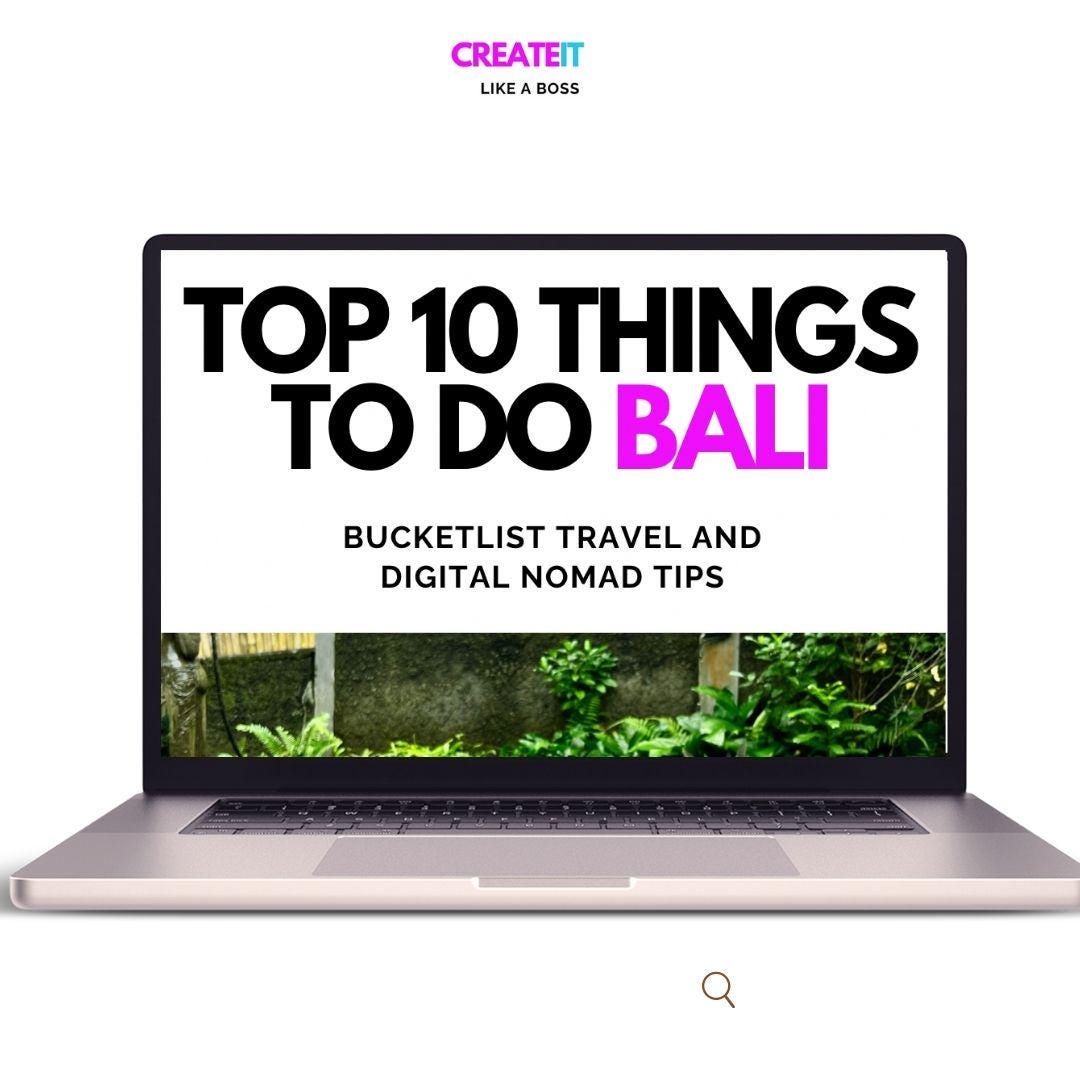 Bali Top 10 Things to Do Guide